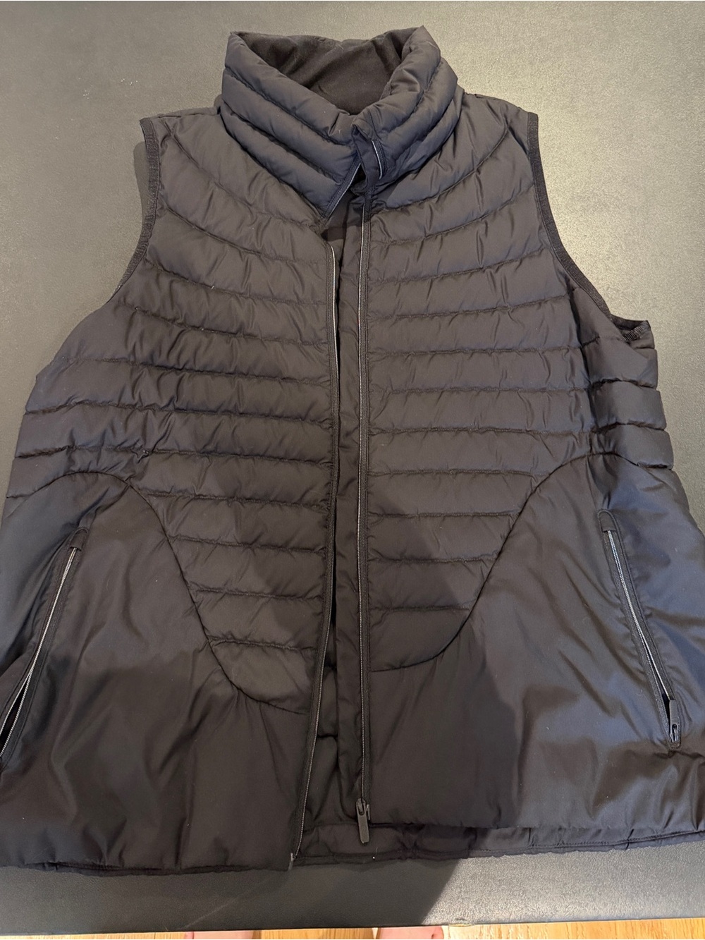 lululemon athletica Black Quilted Puffer Vest